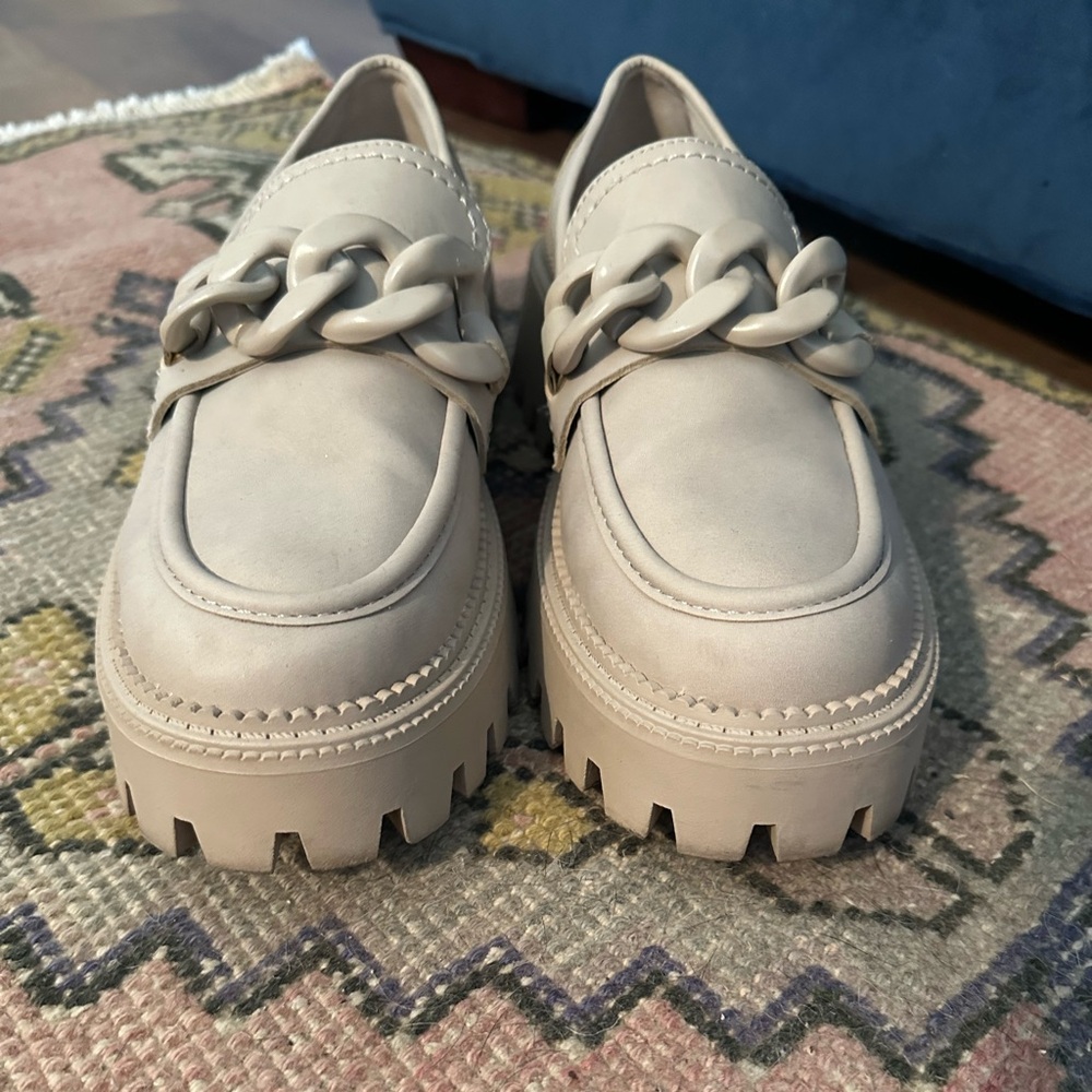 Dolce Vita Haris chunky lug sole platform loafers - Picture 4 of 6